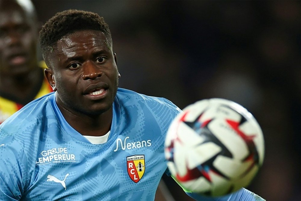 Brice Samba has left Lens for Rennes. AFP