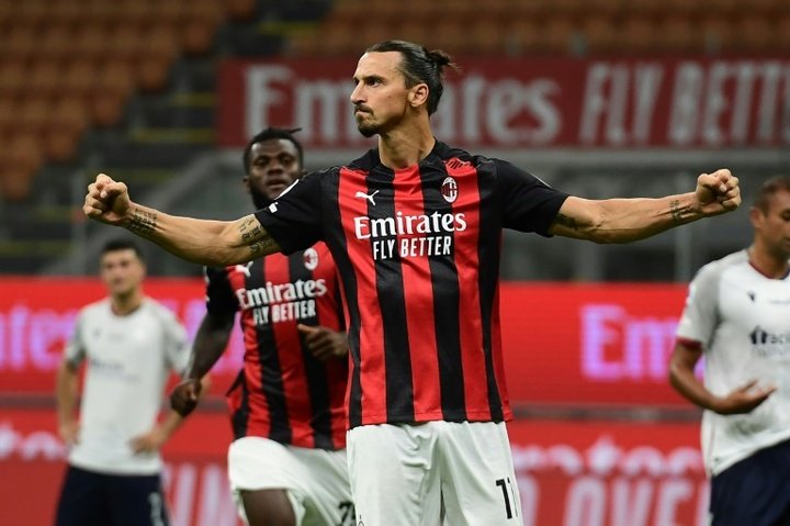 Ibrahimovic a doubt for Milan derby after new positive virus test