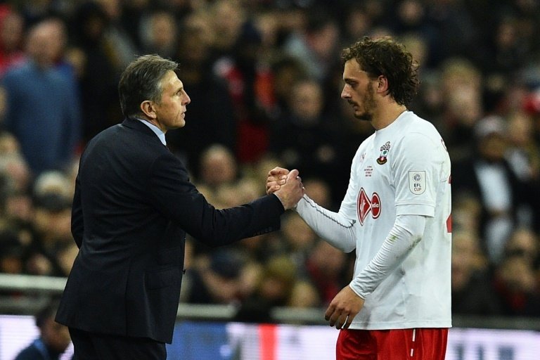 Southamptons manager Claude Puel. AFP