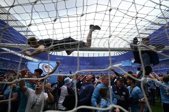 Man City fined £260,000 after final day pitch invasion