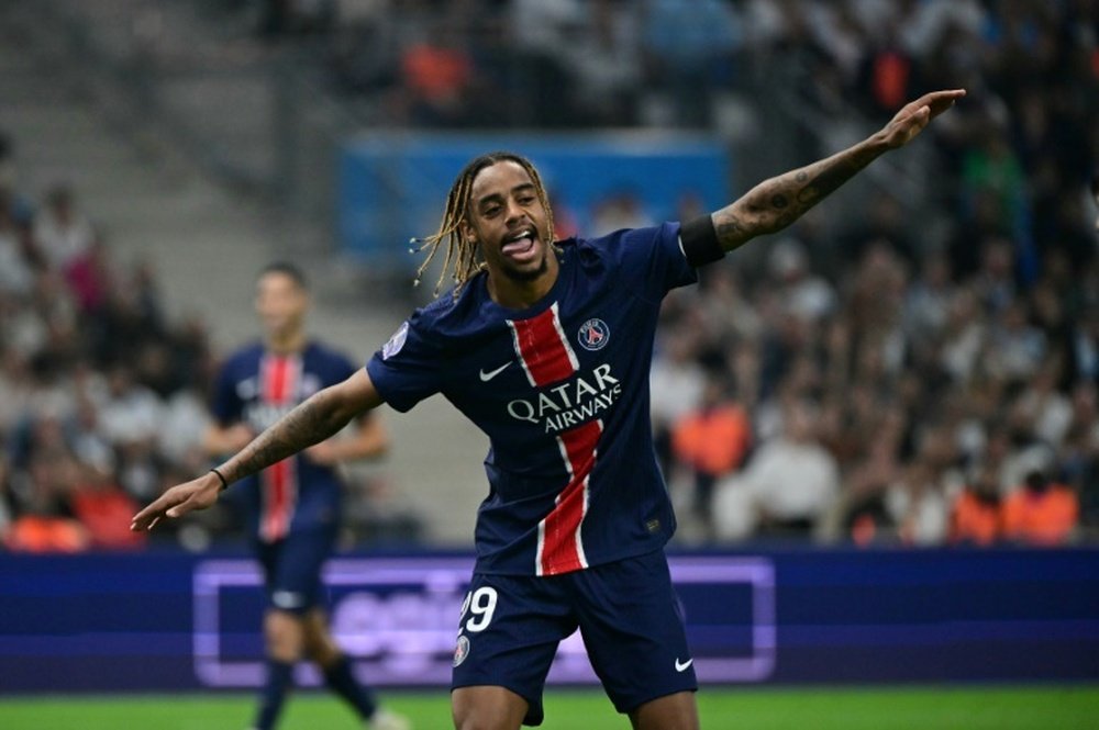 PSG outclassed their bitter rivals Marseille 3-0 at the Stade Velodrome. AFP