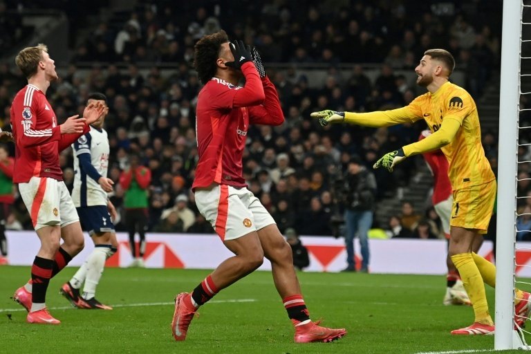 United have been beaten by Spurs three times already this season. AFP