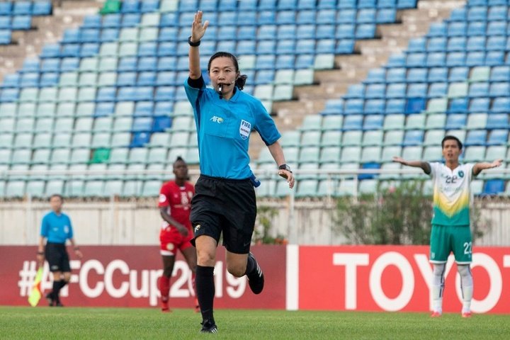 Yoshimi Yamashita is delighted to be refereeing at the men's World Cup in November. AFP