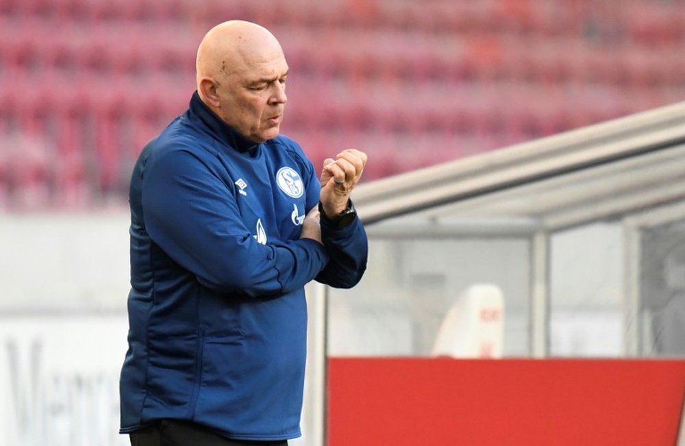 Christian Gross lasted just two months as Schalke coach. AFP