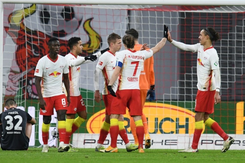 Leipzig top Bundesliga as Dortmund crash to heavy home defeat. AFP