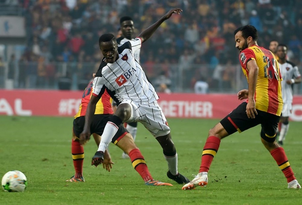 Esperance edged a thrilling tie to reach the final. AFP