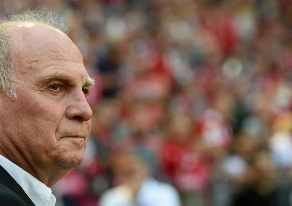 Uli Hoeness has put their star-studded squad under pressure. AFP