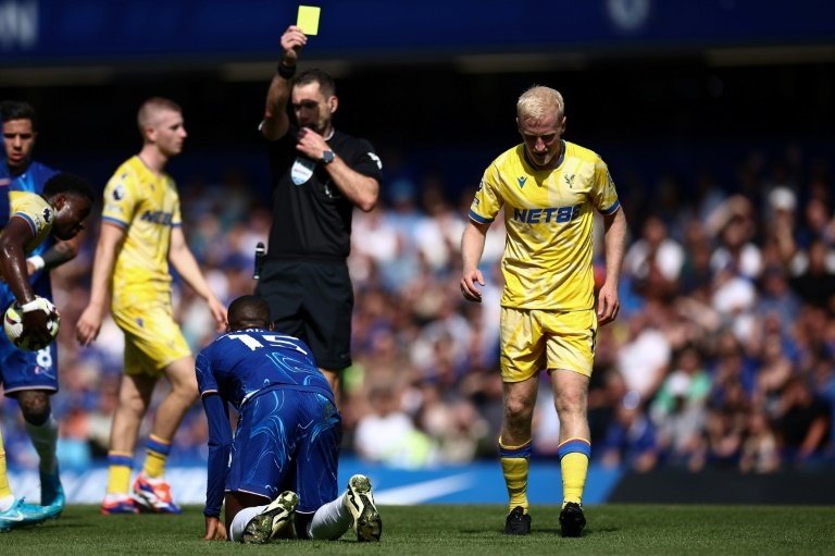 Chelsea boss Maresca wants VAR to intervene over bookings after Hughes escape