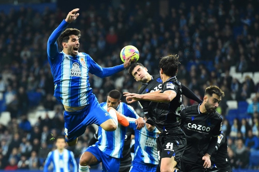 Barca can clinch La Liga title in the Catalan derby. AFP