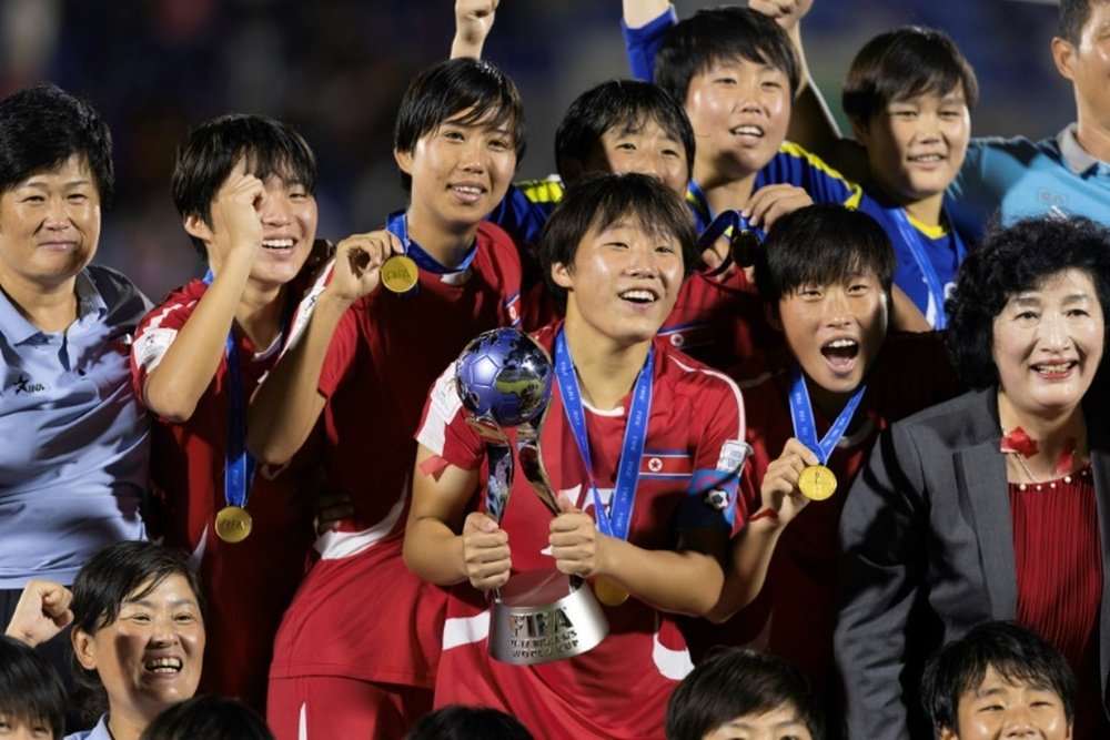 North Korea have qualified for the Women's World Cup four times. AFP