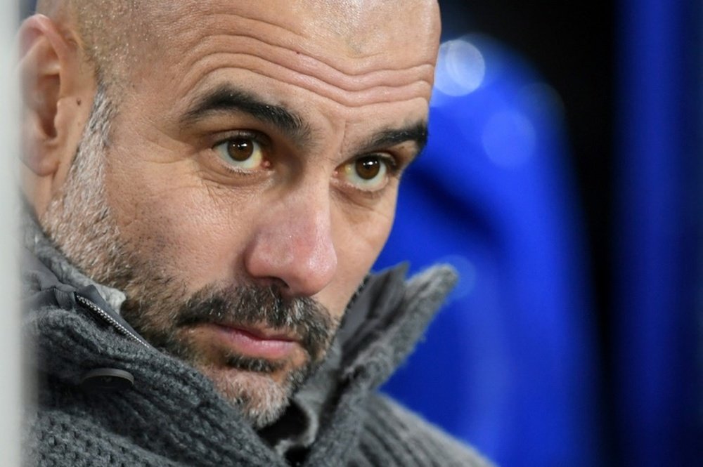 Guardiola urges Man City to focus solely on lowly Newport.