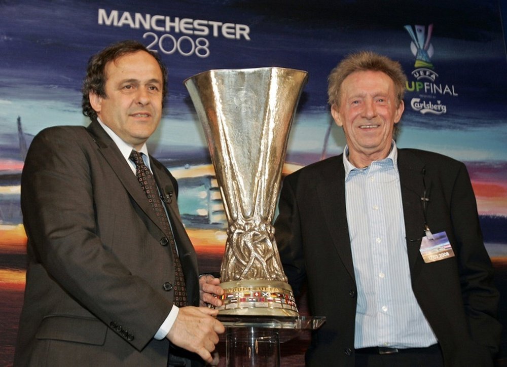 Denis Law passed away at the age of 84. AFP