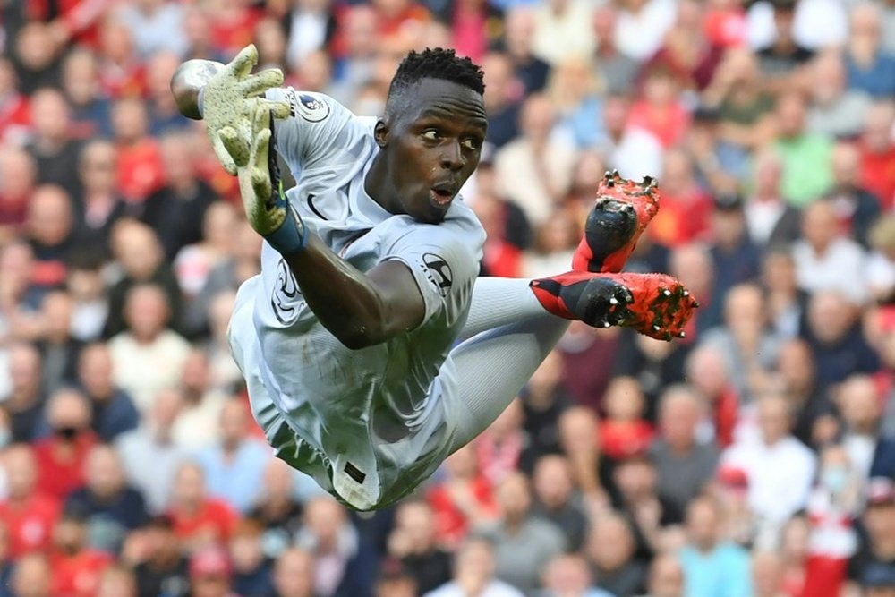 Edouard Mendy will be involved as Senegal face Togo. AFP