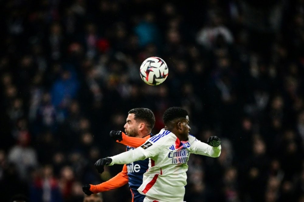 Remy Cabella put Lille in front against Nantes in French Ligue 1. AFP