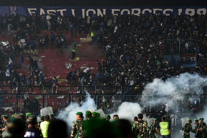 Indonesia policeman jailed over football stadium tragedy