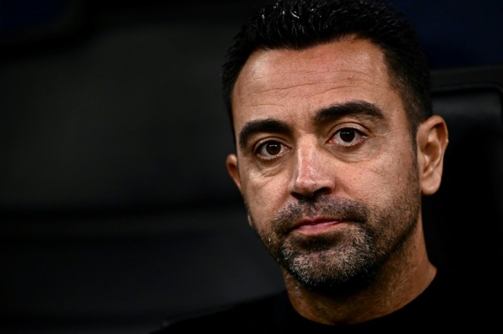 Xavi outraged at refereeing 'injustice' in Inter defeat. AFP