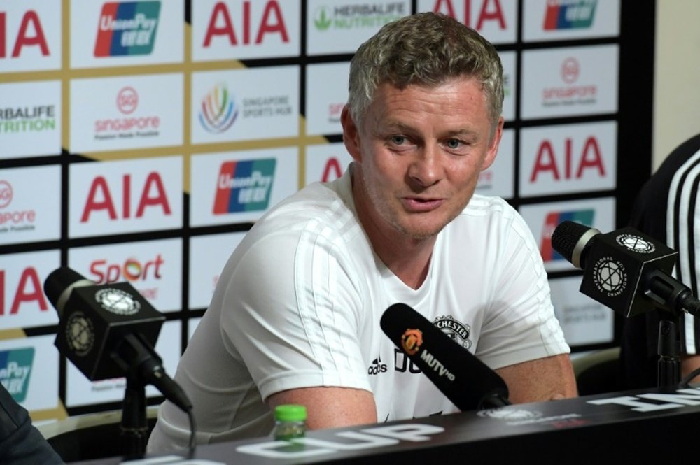 Solksjaer is thinking of adding to his squad before the summer is out. AFP