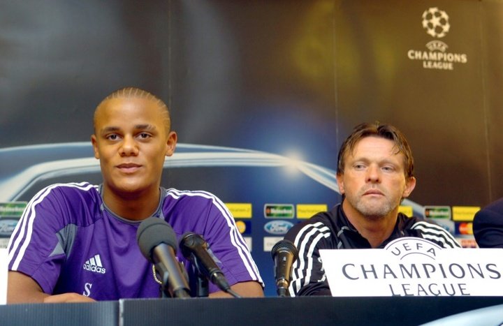 Anderlecht appoint Vercauteren to help Kompany'