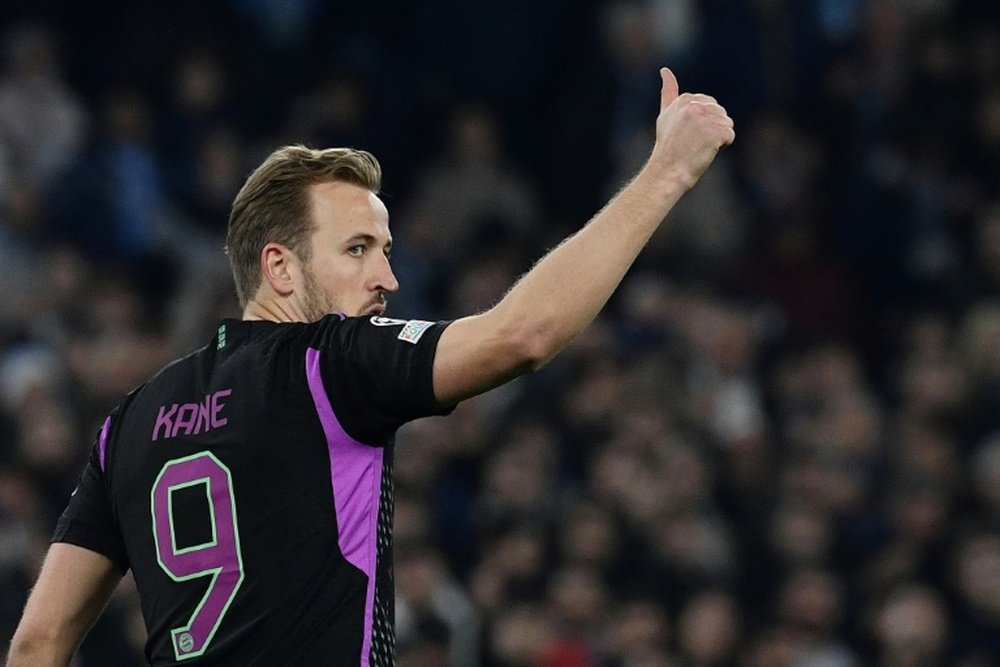 Bayern Munich forward Harry Kane has 27 goals in 23 games in the Bundesliga this season. AFP