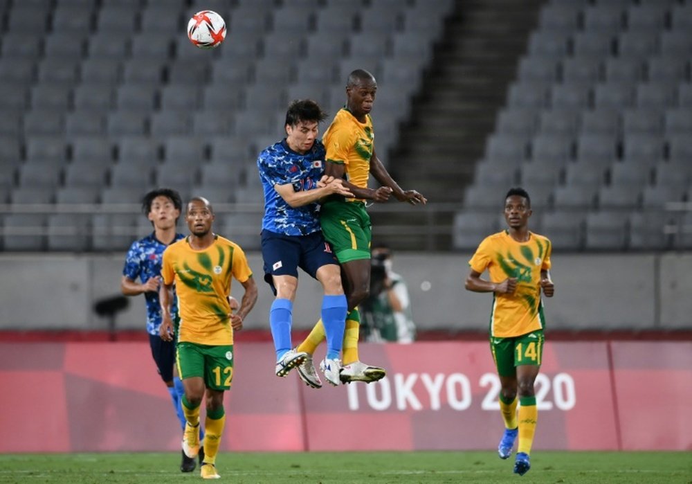 South Africa coach Notoane slams Covid 'stigmatisation'. AFP