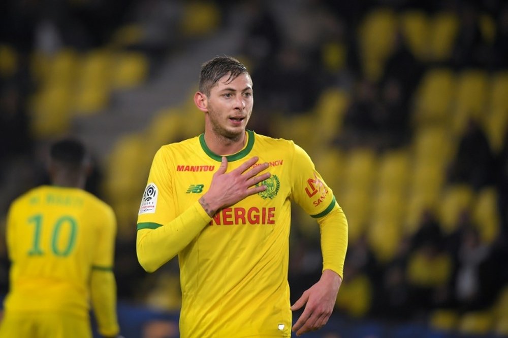 Emiliano Sala had just completed a transfer from Nantes to Cardiff. AFP
