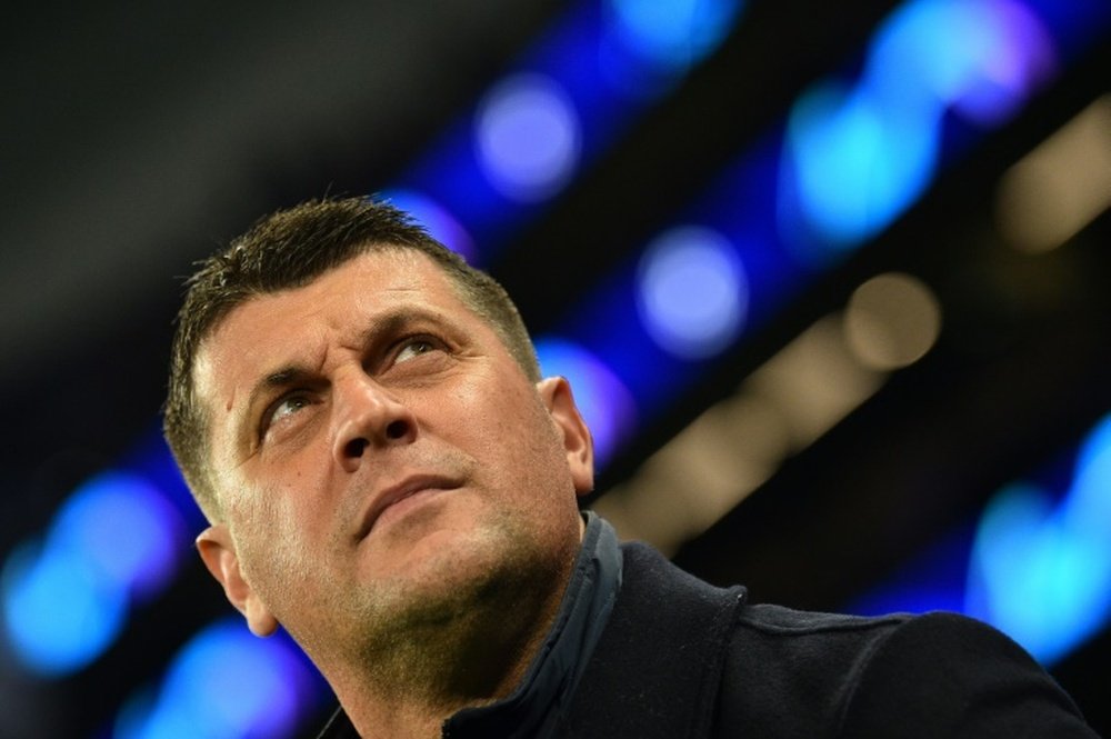 Vladan Milojevic has surprisingly stepped down as Red Star Belgrade coach. AFP