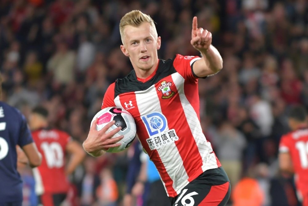 James Ward-Prowse has signed a new five year deal at Southampton. AFP