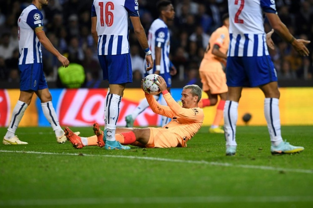 Miserable night for Atletico. AFP