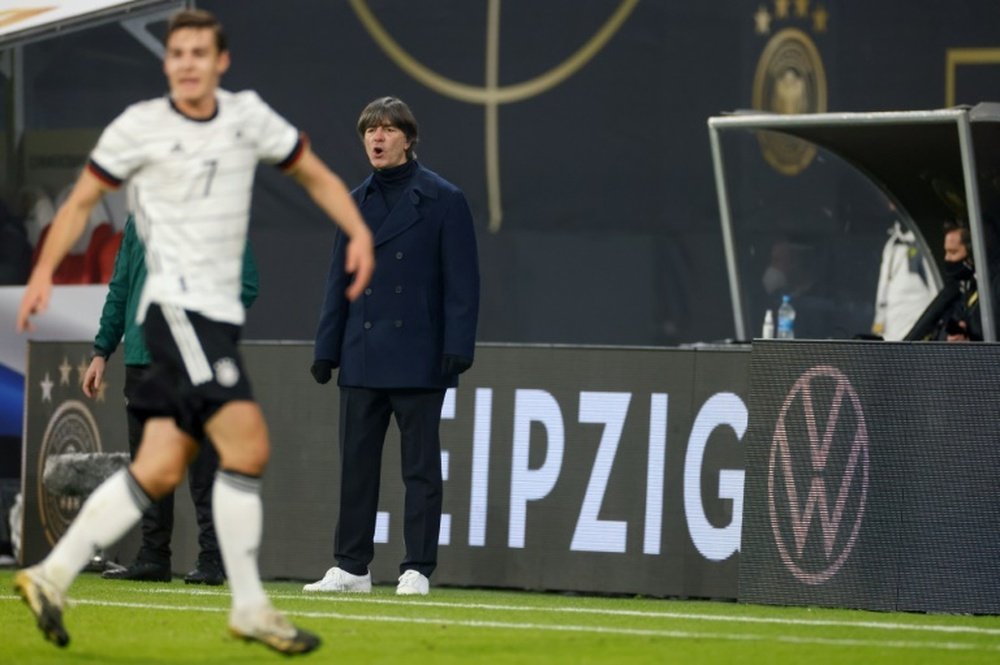 Joachim Loew has urged his Germany stars to take control of their Nations League group. AFP