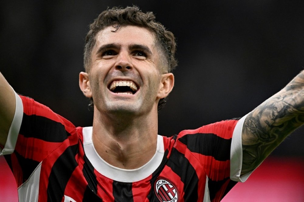 Pulisic was allowed to return to AC Milan by the United States national team. AFP