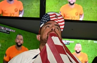 Netherlands sent the United States crashing out of the World Cup. AFP