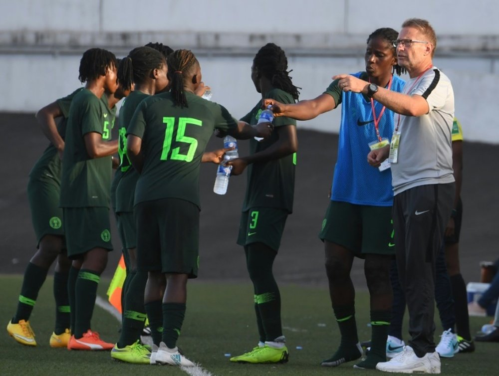 Nigeria head coach Thomas Dennerby coached his home nation Sweden between 2005-2012. AFP