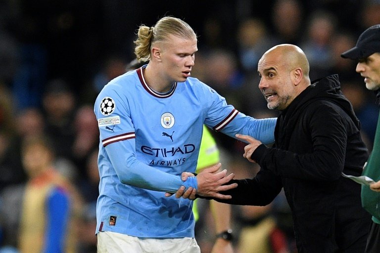 City are hoping to get their hands on the Champions League trophy. AFP