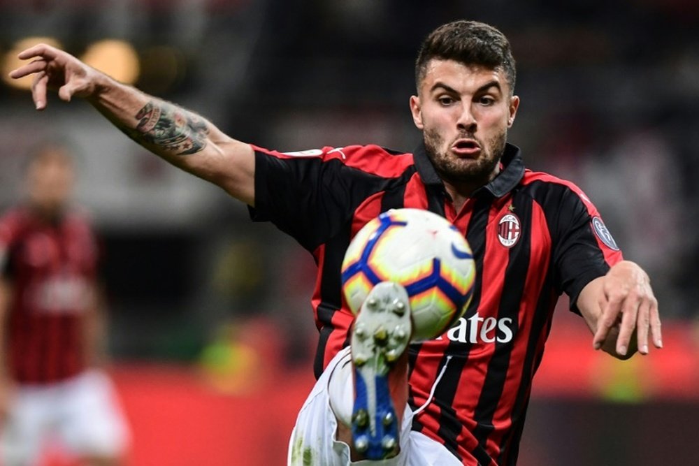 Wolves have signed Patrick Cutrone from AC Milan. AFP