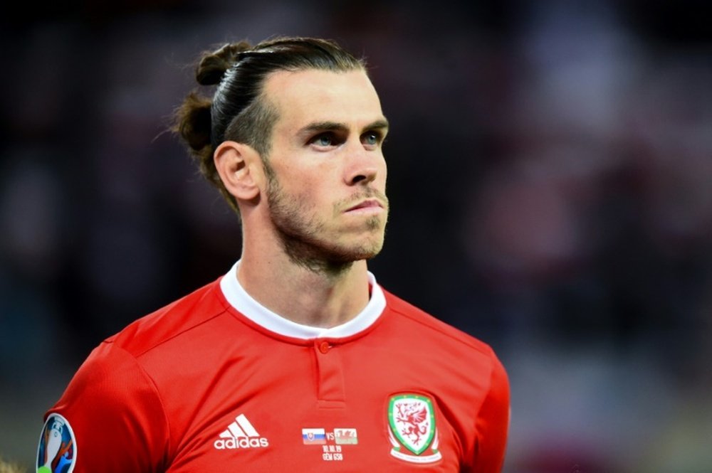 Bale is raring to go for Wales' big clash with Hungary. AFP