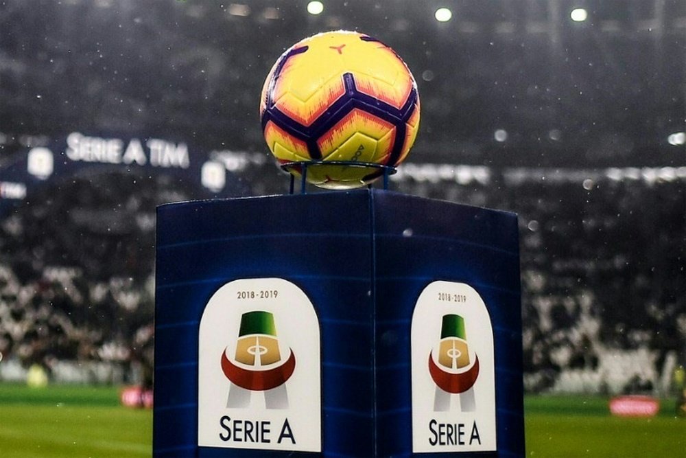 Serie A will begin on June 20 with four postponed matches. AFP
