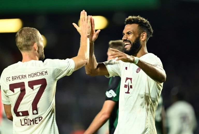 Bayern Munich swept aside third-tier opponents Preussen Muenster 4-0 in the opening round of the German Cup on Tuesday as England captain Harry Kane was given the night off.