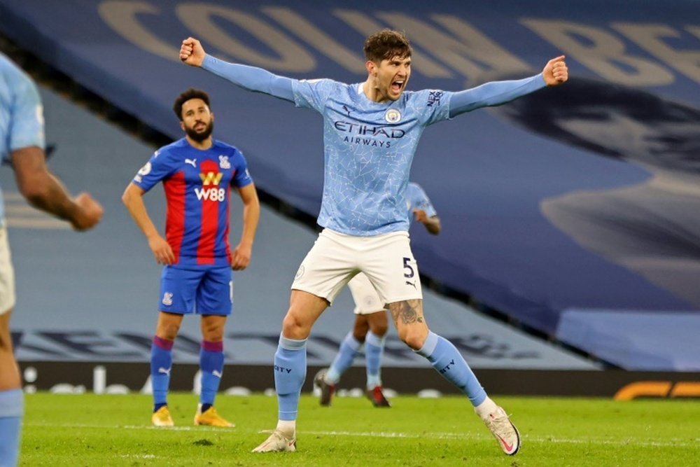 Stones scores twice as Man City cruise past Palace. AFP