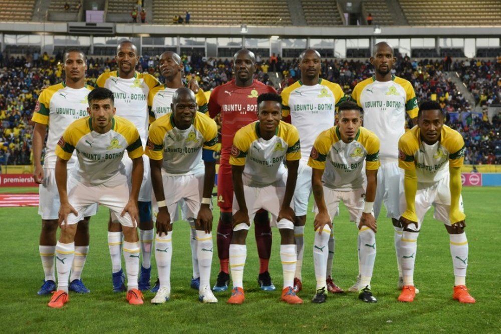 Mamelodi Sundowns have pipped Kaizer Chiefs to the SA league title. AFP