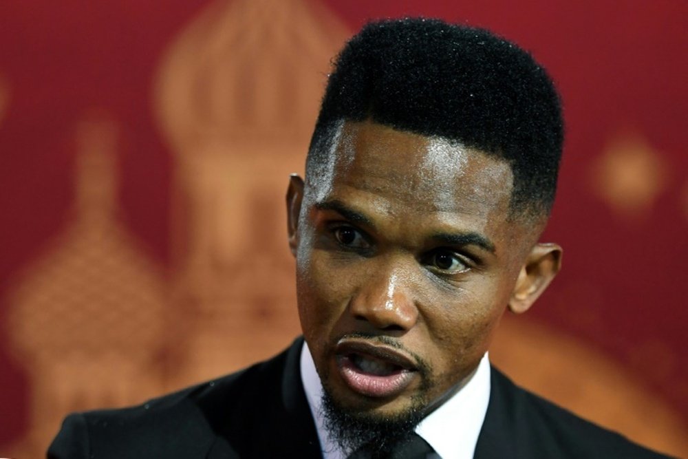 Eto'o is set to join Konyaspor after leaving Antalyaspor. AFP