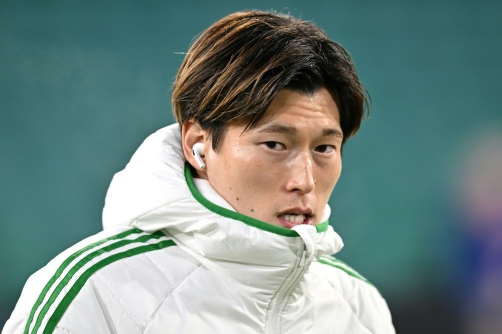 Celtic's Furuhashi has been linked with a move to Rennes in France. AFP