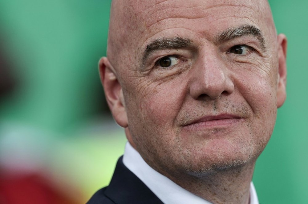 Infantino will announce on Sunday which city will host the 2026 World Cup final. AFP
