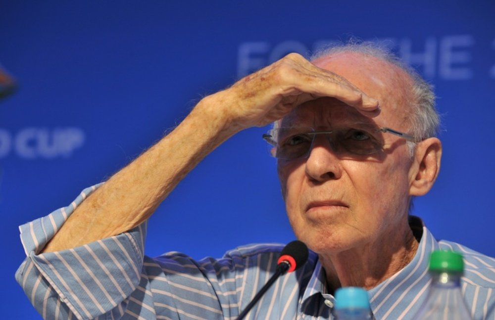 Zagallo was admitted on 15th August to the Barra D'Or hospital in Rio. AFP