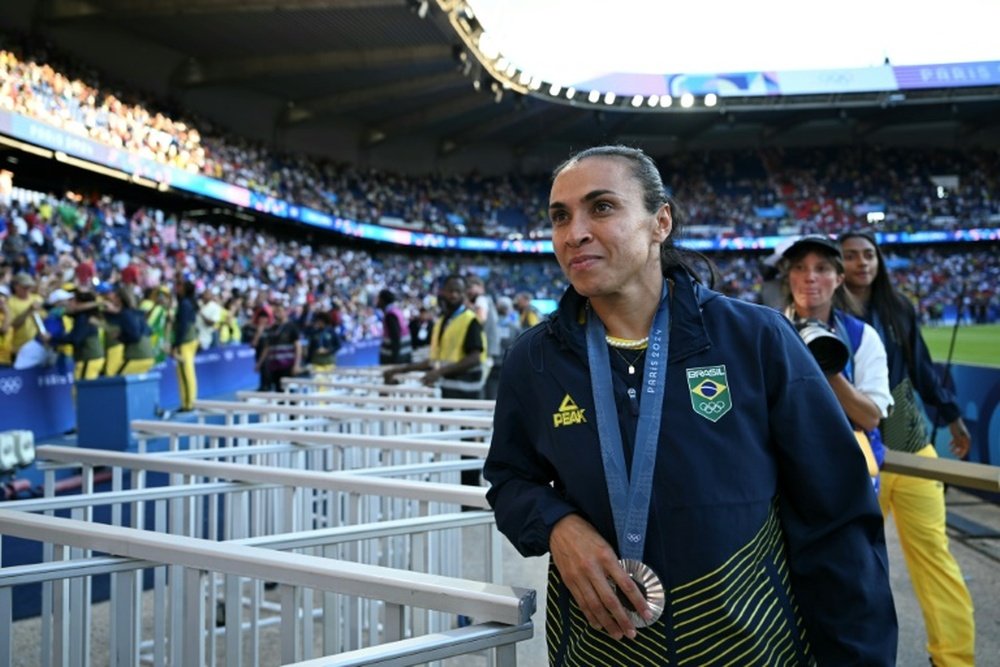 Paris has been Marta's sixth Olympics. AFP