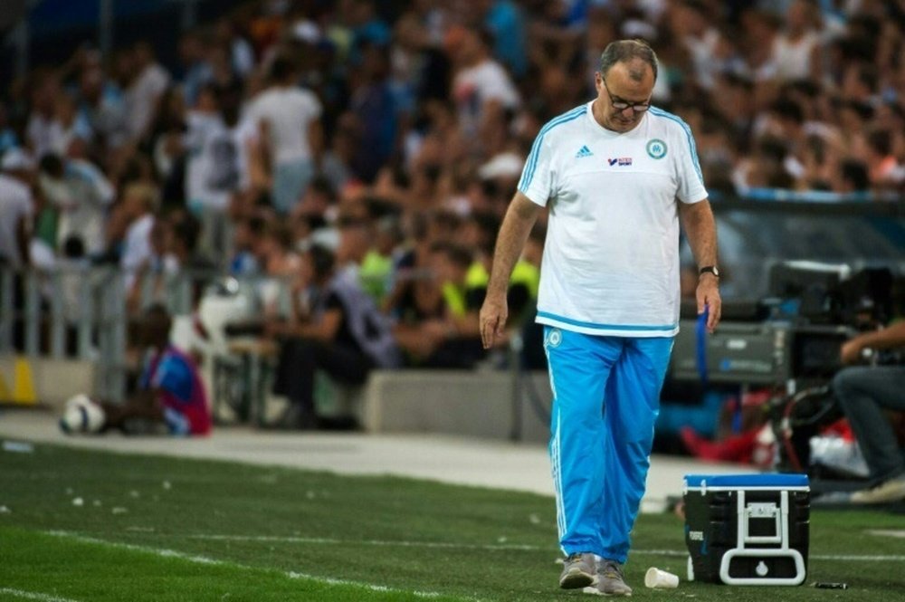 Bielsa quit Marseille in August 2015. AFP