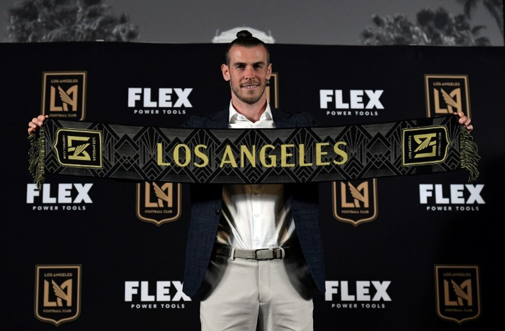 Gareth Bale's LAFC career got off to a winning start. AFP