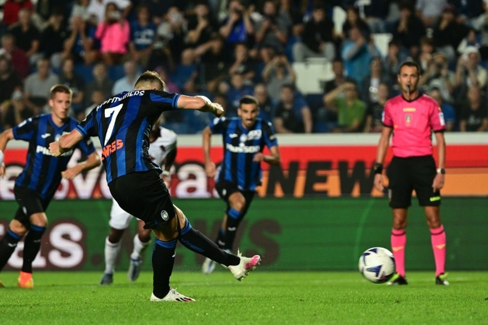 Koopmeiners scored a hat-trick against Torino. AFP
