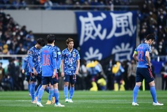 Japan were held to a 1-1 draw with Vietnam. AFP