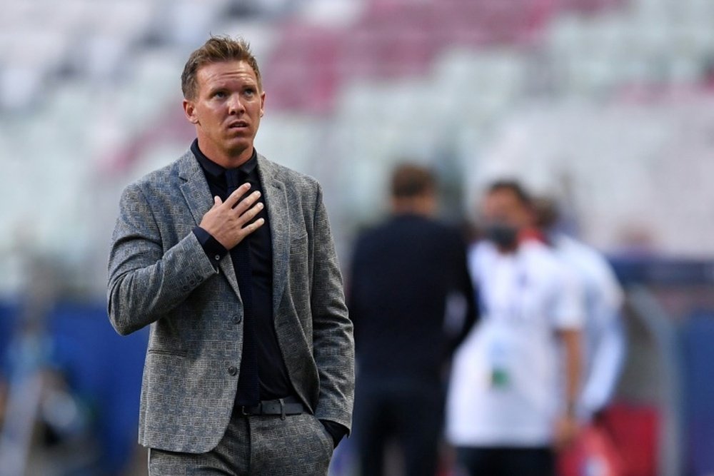 Nagelsmann rues Leipzig defeat. AFP