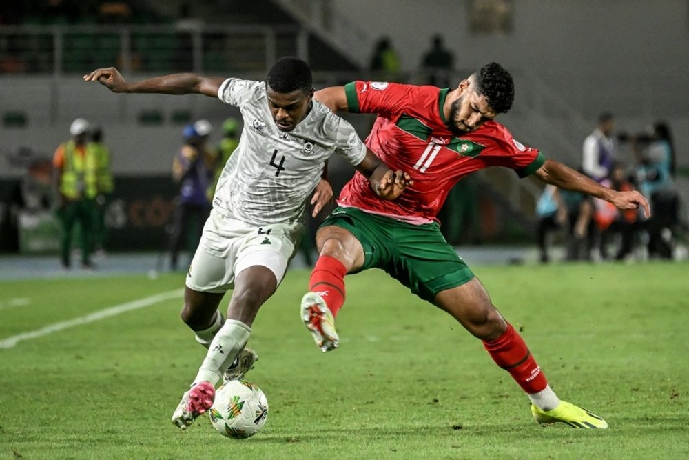 Saibari scored twice for Morocco in a World Cup qualifying victory over Niger. AFP